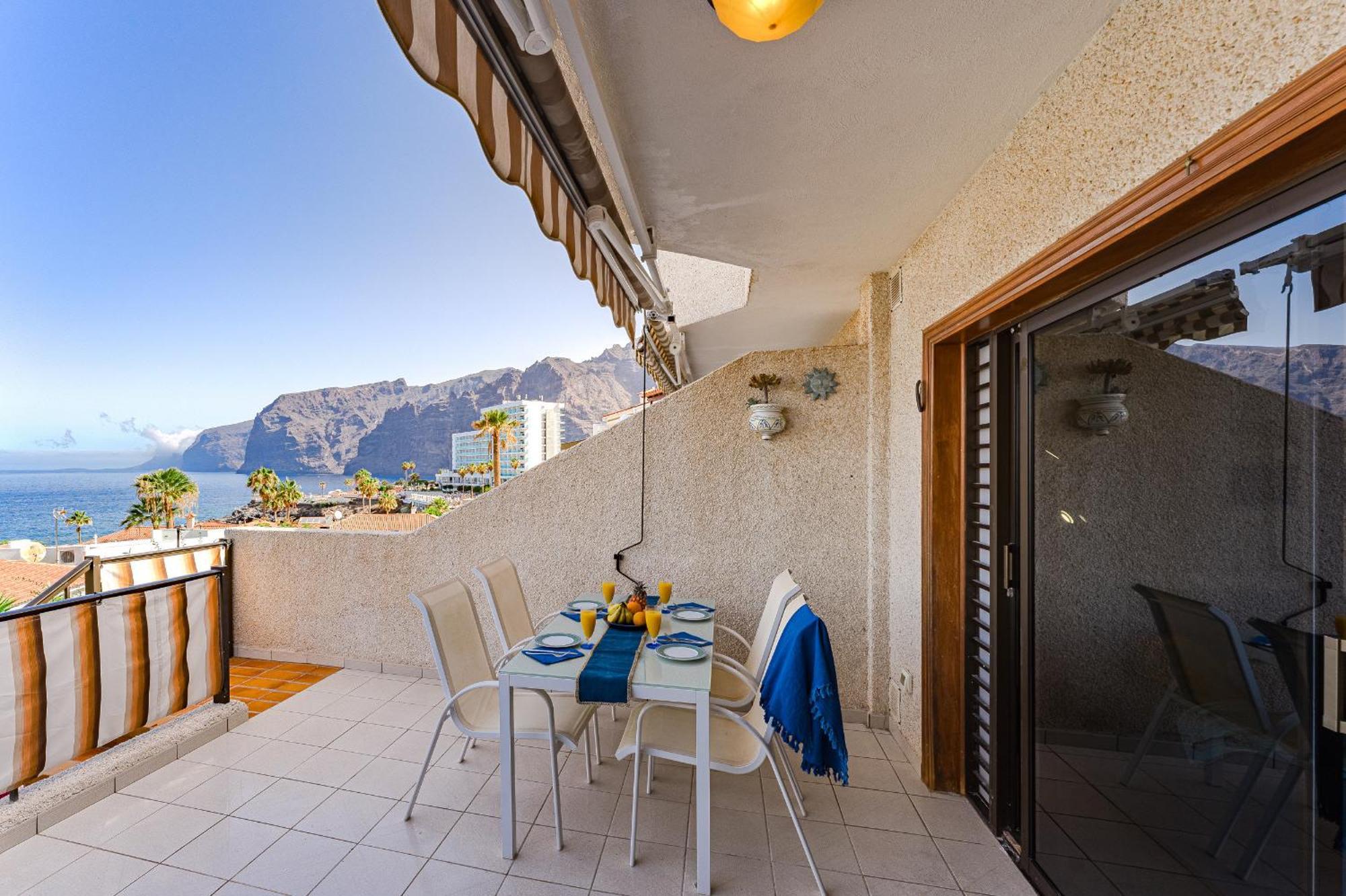 Sea View Apartment Deja Blue - Los Gigantes Puerto de Santiago  Esterno foto